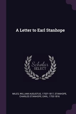 Produktbild: A Letter to Earl Stanhope