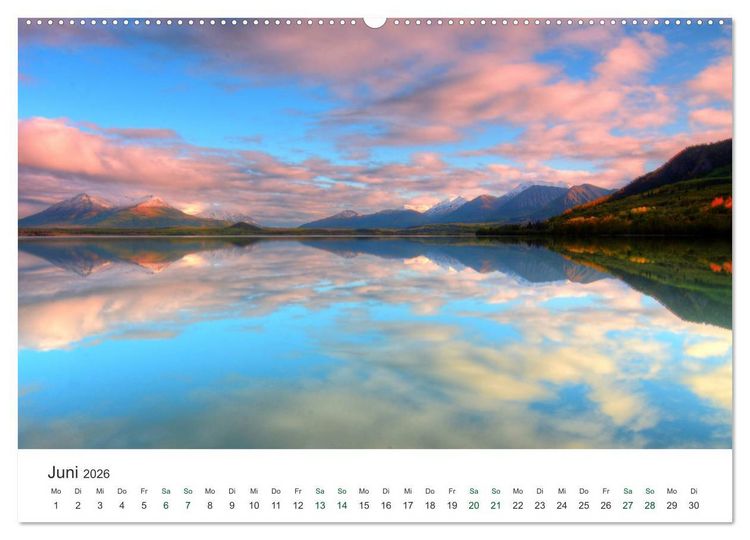 Produktbild: Into the Wild - Kanada und Alaska (hochwertiger Premium Wandkalender 2026 DIN A2 quer), Kunstdruck in Hochglanz