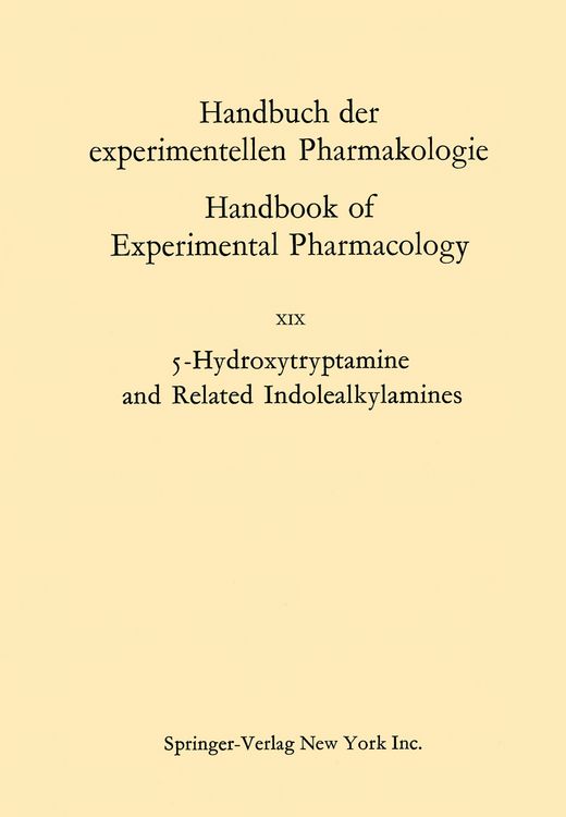 Produktbild: 5-Hydroxytryptamine and Related Indolealkylamines