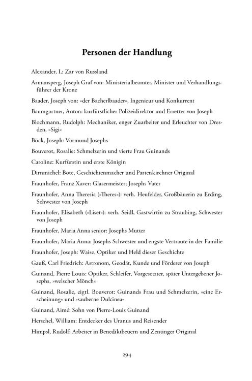 Produktbild: Die Gesetze des Lichts. Das erstaunliche Leben des Joseph von Fraunhofer