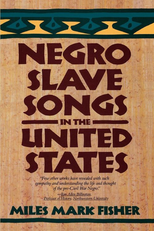 Produktbild: Negro Slave Songs in the United States