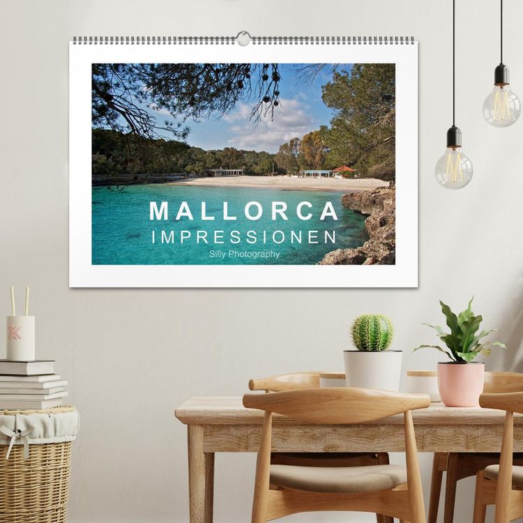 Produktbild: Mallorca - Impressionen (Wandkalender 2026 DIN A2 quer), CALVENDO Monatskalender