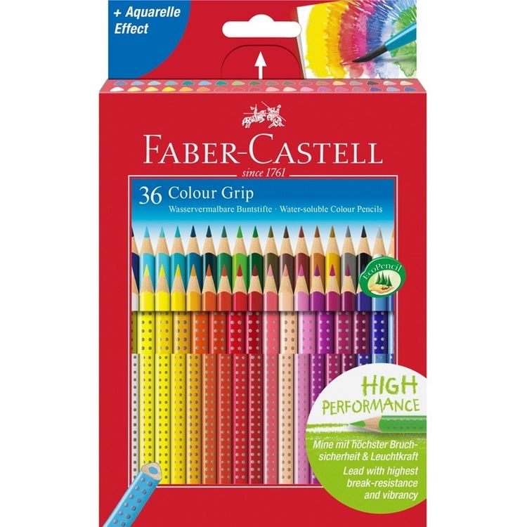 Produktbild: Faber-Castell Buntstifte Colour Grip, 36er Set