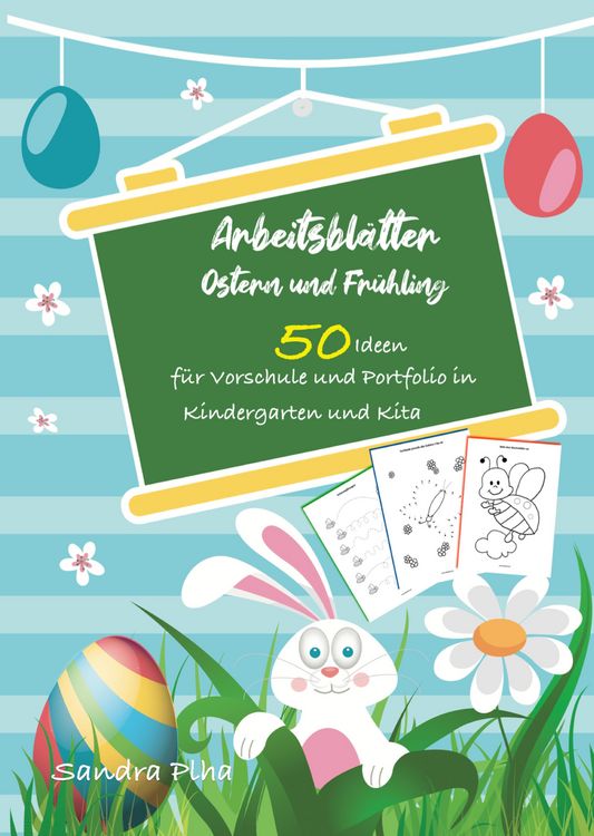 Produktbild: KitaFix-Kreativ: Arbeitsbl&auml;tter Ostern & Fr&uuml;hling (50 Ideen f&uuml;r Vorschule und Portfolio in Kindergarten und Kita)