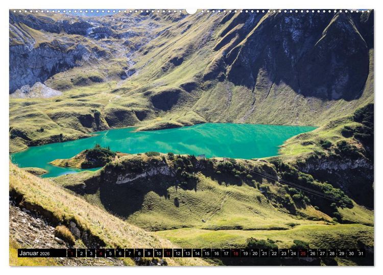 Produktbild: Faszination Allg&auml;u (Wandkalender 2026 DIN A2 quer), CALVENDO Monatskalender