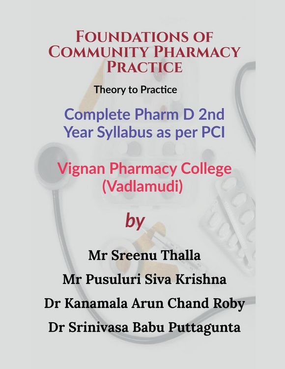 Produktbild: Foundations of Community Pharmacy Practice