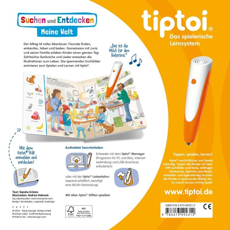 Produktbild: tiptoi&reg; Suchen und Entdecken - Meine Welt
