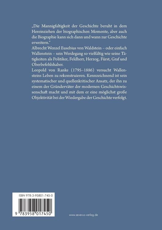 Produktbild: Die Geschichte Wallensteins