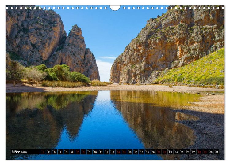 Produktbild: Mallorca - Trauminsel im Mittelmeer (Wandkalender 2026 DIN A3 quer), CALVENDO Monatskalender
