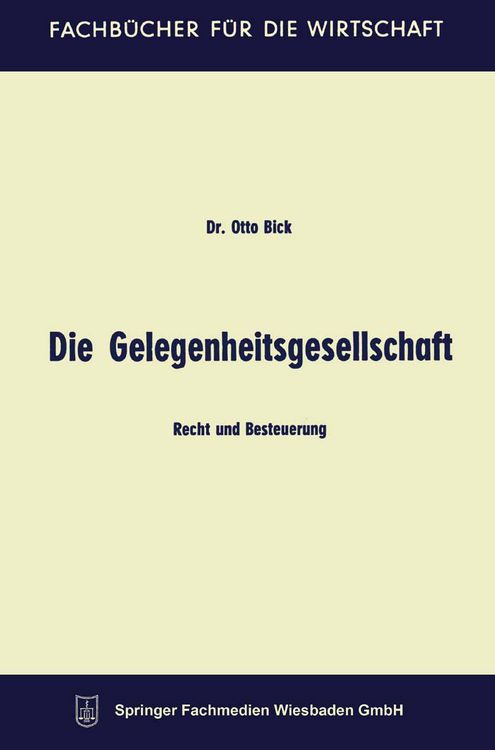 Produktbild: Die Gelegenheitsgesellschaft