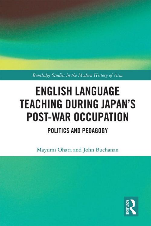 Produktbild: English Language Teaching during Japan's Post-war Occupation