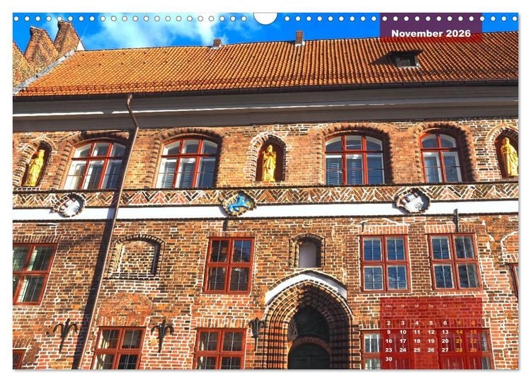 Produktbild: Handwerkskunst im h&uuml;bschen L&uuml;neburg (Wandkalender 2026 DIN A3 quer), CALVENDO Monatskalender