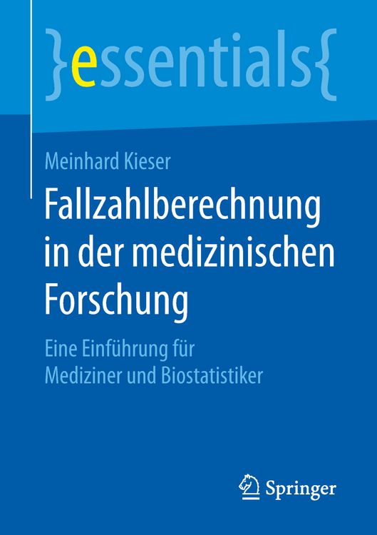 Produktbild: Fallzahlberechnung in der medizinischen Forschung