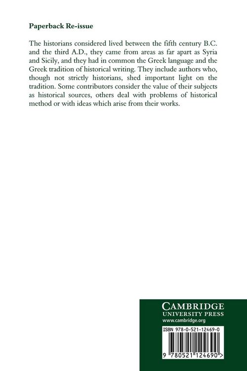 Produktbild: Studies in the Greek Historians
