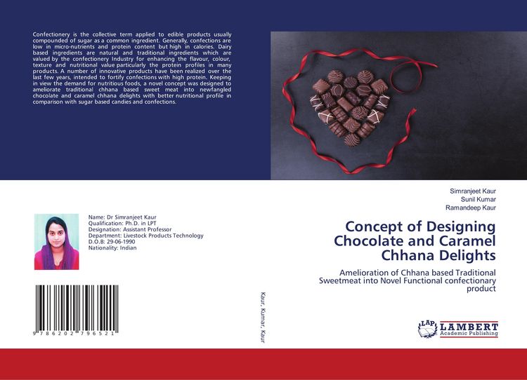 Produktbild: Concept of Designing Chocolate and Caramel Chhana Delights