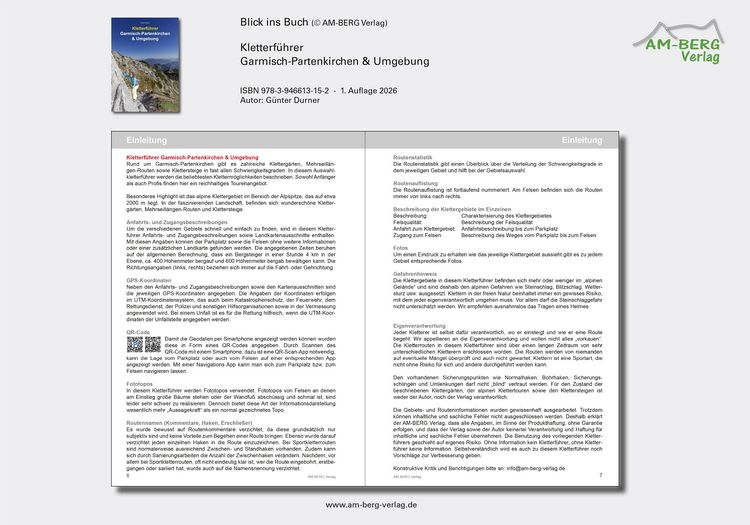 Produktbild: Kletterf&uuml;hrer Garmisch-Partenkirchen & Umgebung