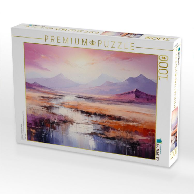 Produktbild: CALVENDO Puzzle Endlose malerische Weite | 1000 Teile Lege-Gr&ouml;&szlig;e 64x48cm Foto-Puzzle f&uuml;r gl&uuml;ckliche Stunden