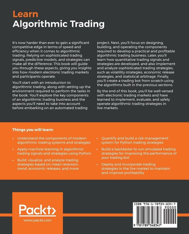 Produktbild: Learn Algorithmic Trading