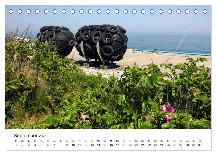 Produktbild: Helgoland Kalender (Tischkalender 2026 DIN A5 quer), CALVENDO Monatskalender