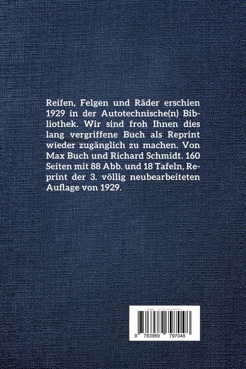 Produktbild: Neue Autotechnische Bibliothek / Reifen, Felgen und R&auml;der
