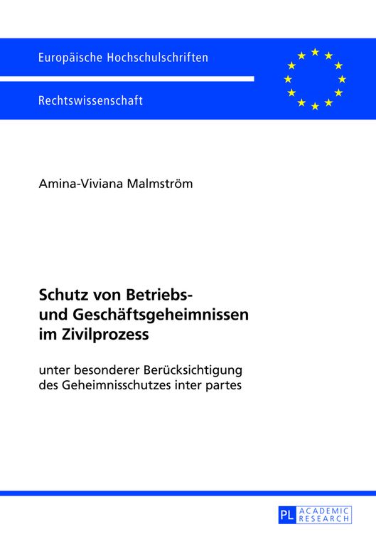 Produktbild: Schutz von Betriebs- und Geschaeftsgeheimnissen im Zivilprozess