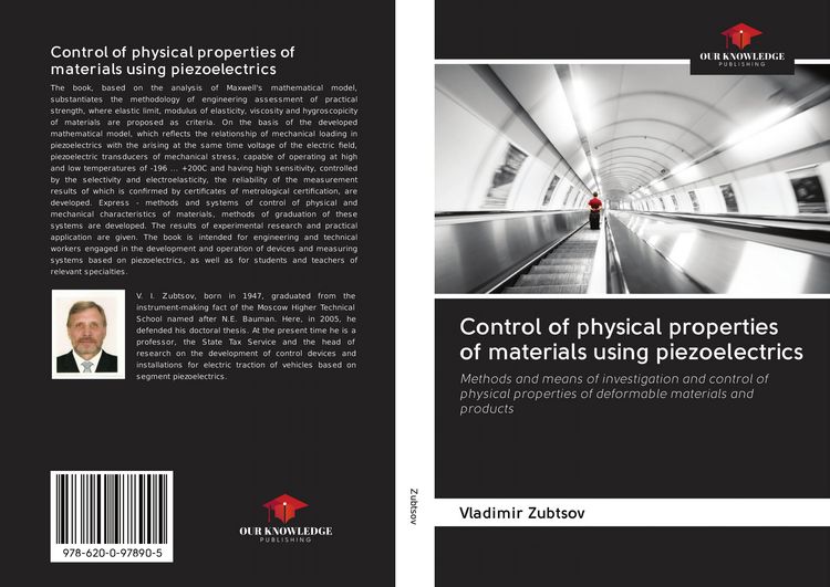 Produktbild: Control of physical properties of materials using piezoelectrics