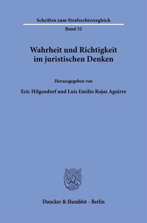 Produktbild: Wahrheit und Richtigkeit im juristischen Denken