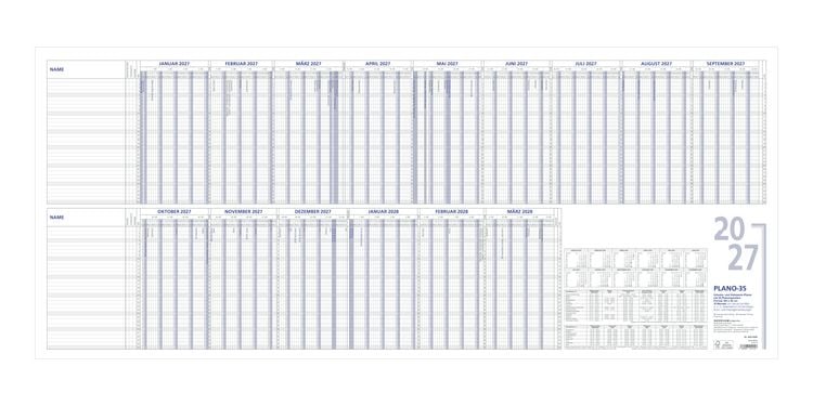 Produktbild: Urlaubsplaner 15 Mon 2027