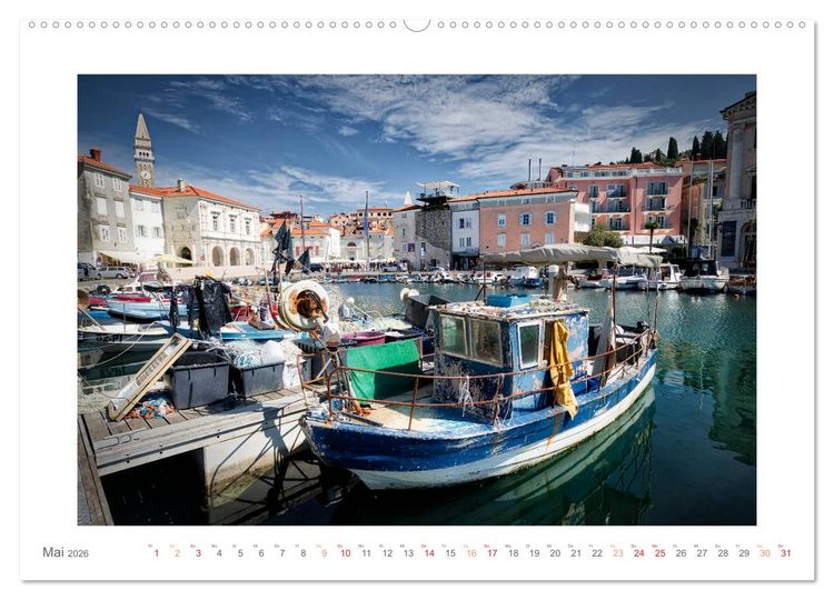 Produktbild: PIRAN! (hochwertiger Premium Wandkalender 2026 DIN A2 quer), Kunstdruck in Hochglanz