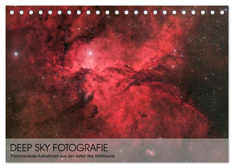 Produktbild: Deep Sky Fotografie (Tischkalender 2026 DIN A5 quer), CALVENDO Monatskalender