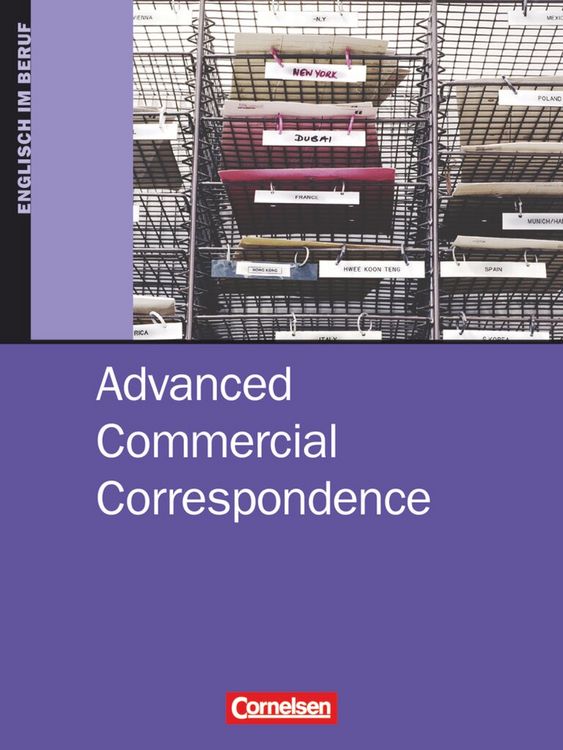 Produktbild: Commercial Correspondence. Advanced. Sch&uuml;lerbuch