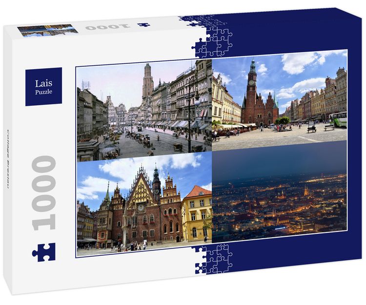 Produktbild: Lais Puzzle Collage Breslau 1000 Teile