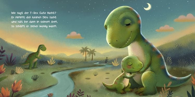 Produktbild: Wie kleine Dinos schlafen gehen