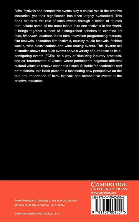 Produktbild: Negotiating Values in the Creative Industries