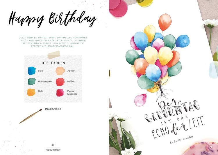 Produktbild: Spruch-Manufaktur &ndash; Spr&uuml;che f&uuml;r alle Anl&auml;sse mit Handlettering und Watercolor gestalten