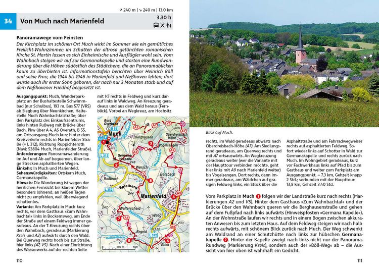Produktbild: ROTHER Wanderf&uuml;hrer Bergisches Land