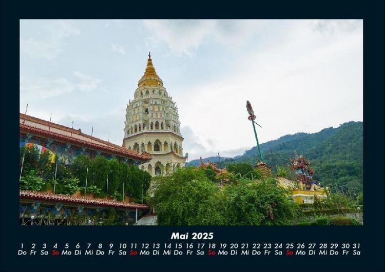 Produktbild: Tempel 2025 Fotokalender DIN A4