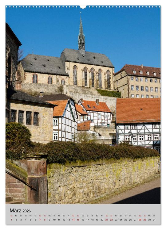 Produktbild: Warburg - Ansichten einer Stadt (Wandkalender 2026 DIN A2 hoch), CALVENDO Monatskalender