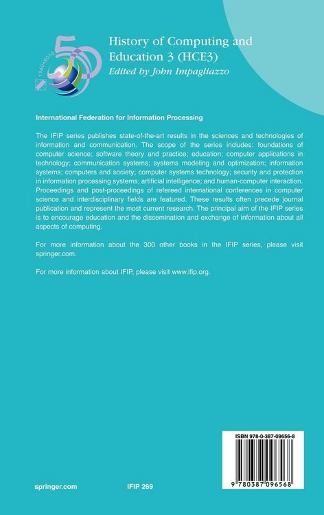Produktbild: History of Computing and Education 3 (HCE3)