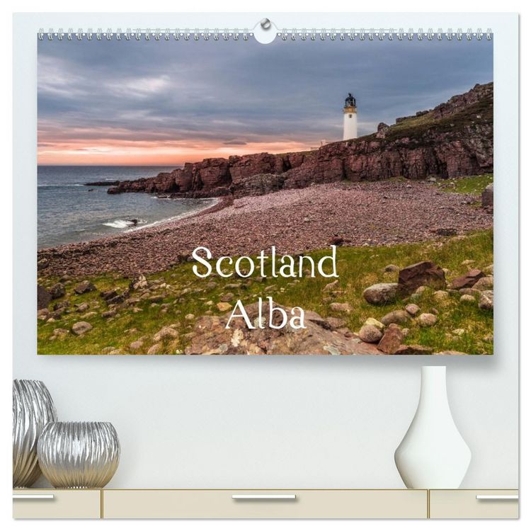 Produktbild: Scotland Alba (High Quality Premium Wall Calendar 2026 DIN A2 landscape),CALVENDO 12 Month Wall Calendar