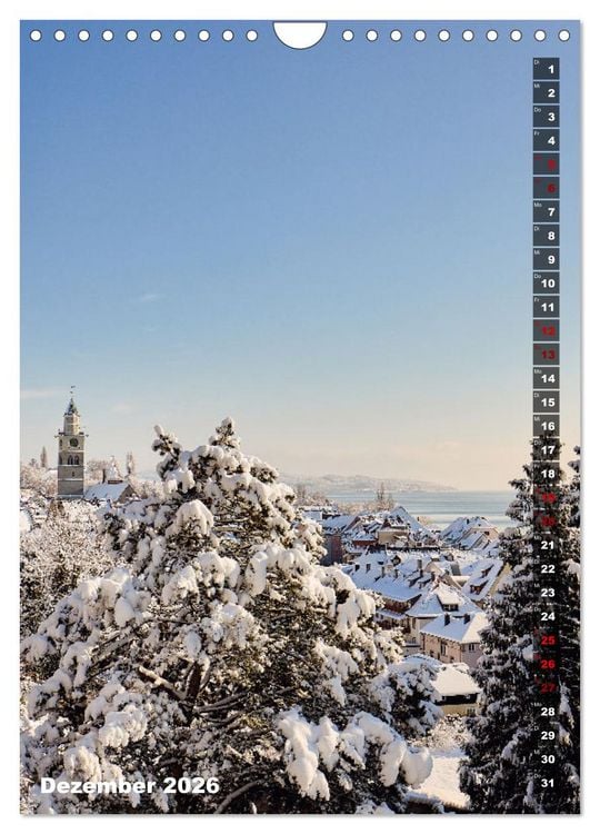 Produktbild: &Uuml;berlingen Perle am Bodensee (Wandkalender 2026 DIN A4 hoch), CALVENDO Monatskalender