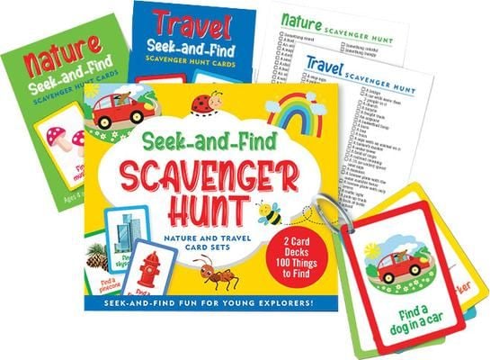 Produktbild: Seek-And-Find Scavenger Hunt Card Set - 2 Game Decks
