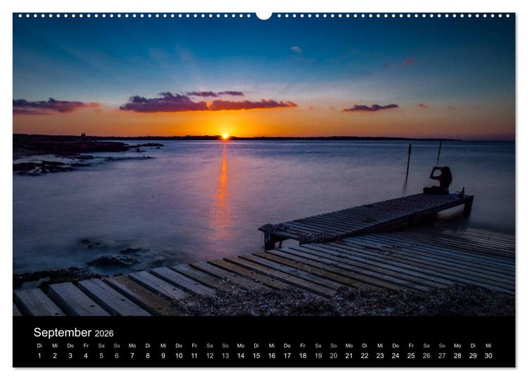Produktbild: Ibiza und seine Farben (Wandkalender 2026 DIN A2 quer), CALVENDO Monatskalender
