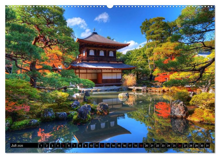Produktbild: Japan. Impressionen (hochwertiger Premium Wandkalender 2026 DIN A2 quer), Kunstdruck in Hochglanz