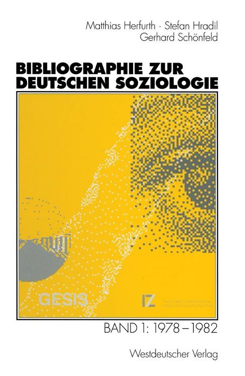 Produktbild: Bibliographie zur deutschen Soziologie