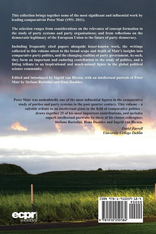Produktbild: On Parties, Party Systems and Democracy