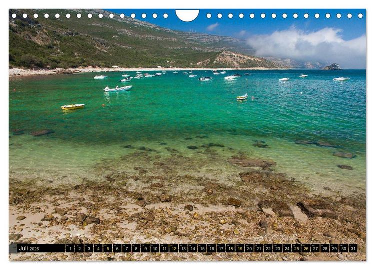 Produktbild: Sehnsuchtsziele im S&uuml;den Lissabons (Wandkalender 2026 DIN A4 quer), CALVENDO Monatskalender