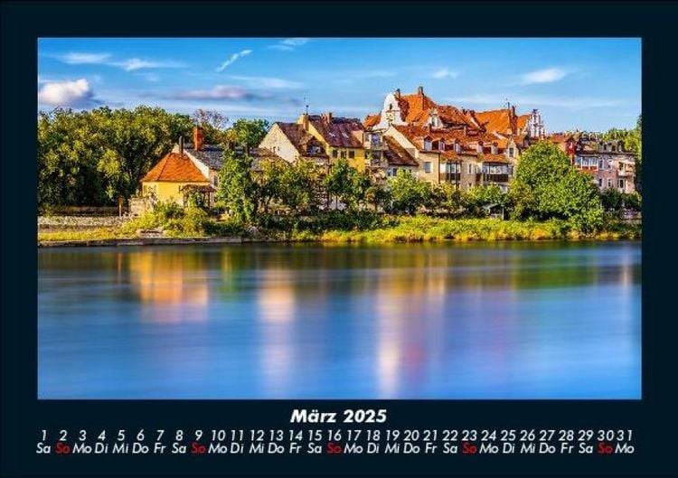 Produktbild: Die Seen der Erde 2025 Fotokalender DIN A5