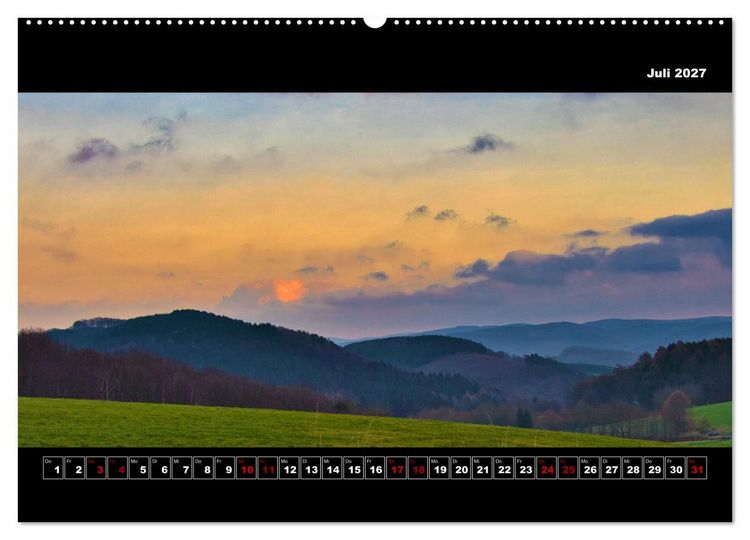 Produktbild: Europa im Breitbild (hochwertiger Premium Wandkalender 2027 DIN A2 quer), Kunstdruck in Hochglanz