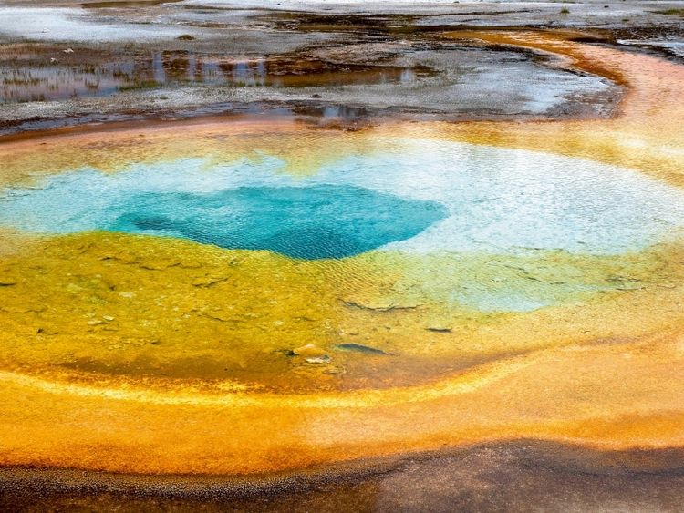Produktbild: CALVENDO Puzzle Yellowstone National Park | 1000 Teile Lege-Gr&ouml;&szlig;e 64x48cm Foto-Puzzle f&uuml;r gl&uuml;ckliche Stunden
